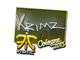 Sticker | KRIMZ (Foil) | Cologne 2015