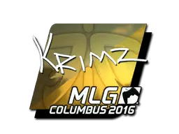 Sticker | KRIMZ (Foil) | MLG Columbus 2016