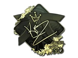 Sticker | KRIMZ (Gold) | Rio 2022