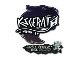 Sticker | KSCERATO (Glitter) | Antwerp 2022