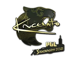 Sticker | KSCERATO (Gold) | Stockholm 2021