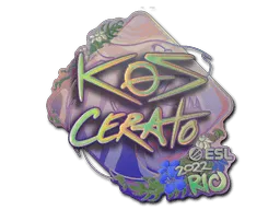 Sticker | KSCERATO (Holo) | Rio 2022