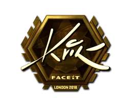 Sticker | Kvik (Gold) | London 2018