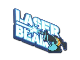 Sticker | Laser Beam