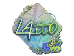 Sticker | latto (Holo) | Rio 2022