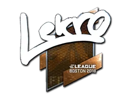 Sticker | Lekr0 (Foil) | Boston 2018