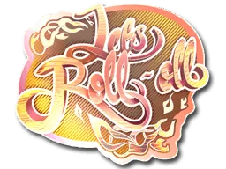 Sticker | Let's Roll-oll