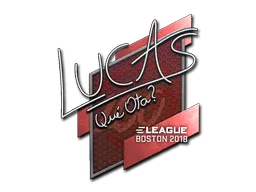 Sticker | LUCAS1 | Boston 2018