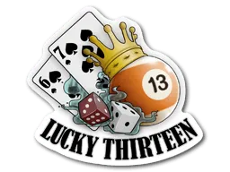 Sticker | Lucky 13