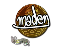 Sticker | maden (Glitter) | Paris 2023