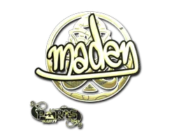 Sticker | maden (Gold) | Paris 2023