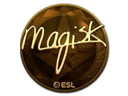 Sticker | Magisk (Gold) | Katowice 2019