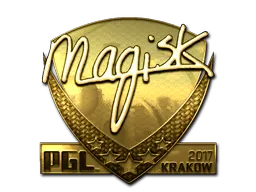 Sticker | Magisk (Gold) | Krakow 2017