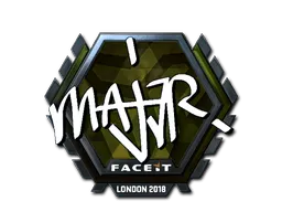 Sticker | MAJ3R (Foil) | London 2018