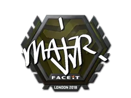 Sticker | MAJ3R | London 2018