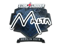 Sticker | malta (Foil) | Berlin 2019