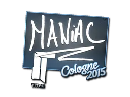 Sticker | Maniac | Cologne 2015