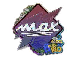 Sticker | max (Glitter) | Rio 2022