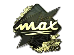 Sticker | max (Gold) | Rio 2022