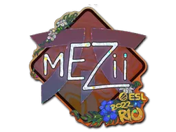 Sticker | mezii (Glitter) | Rio 2022