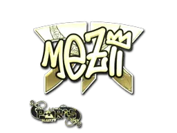 Sticker | mezii (Gold) | Paris 2023