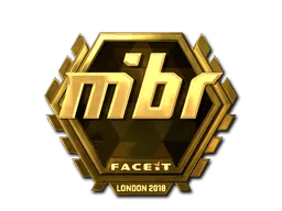 Sticker | MIBR (Gold) | London 2018