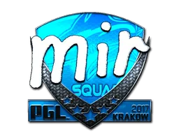 Sticker | mir (Foil) | Krakow 2017