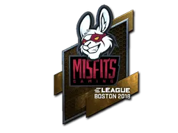 Sticker | Misfits Gaming (Foil) | Boston 2018