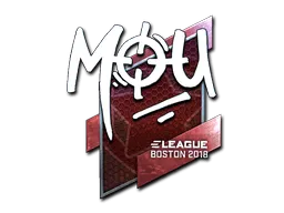 Sticker | mou (Foil) | Boston 2018