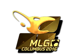 Sticker | mousesports (Gold) | MLG Columbus 2016