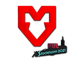 Sticker | MOUZ (Foil) | Stockholm 2021