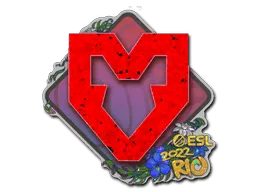 Sticker | MOUZ (Glitter) | Rio 2022