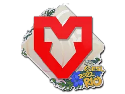 Sticker | MOUZ | Rio 2022