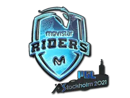 Sticker | Movistar Riders (Holo) | Stockholm 2021