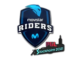 Sticker | Movistar Riders | Stockholm 2021