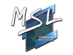 Sticker | MSL | Boston 2018