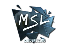 Sticker | MSL (Foil) | Cologne 2016