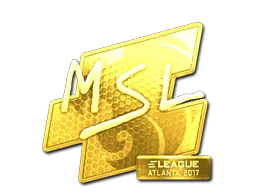 Sticker | MSL (Gold) | Atlanta 2017