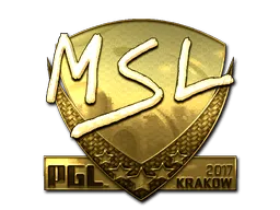 Sticker | MSL (Gold) | Krakow 2017