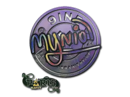 Sticker | mynio (Holo) | Paris 2023