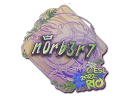 Sticker | n0rb3r7 (Holo) | Rio 2022