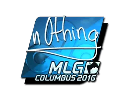 Sticker | n0thing (Foil) | MLG Columbus 2016