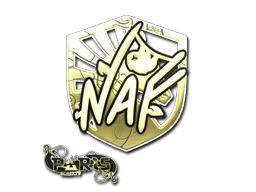 Sticker | NAF (Gold) | Paris 2023