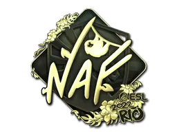 Sticker | NAF (Gold) | Rio 2022