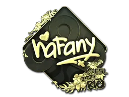 Sticker | nafany (Gold) | Rio 2022