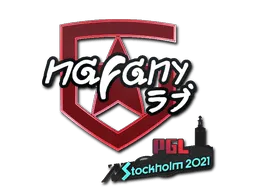 Sticker | nafany | Stockholm 2021