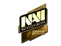 Sticker | Natus Vincere (Gold) | Boston 2018