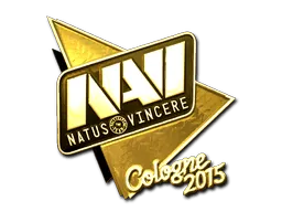 Sticker | Natus Vincere (Gold) | Cologne 2015