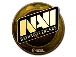 Sticker | Natus Vincere (Gold) | Katowice 2019