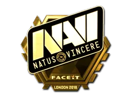 Sticker | Natus Vincere (Gold) | London 2018